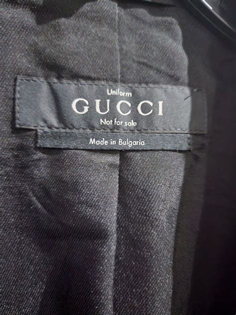 what do gucci employees wear|are gucci uniforms legal.